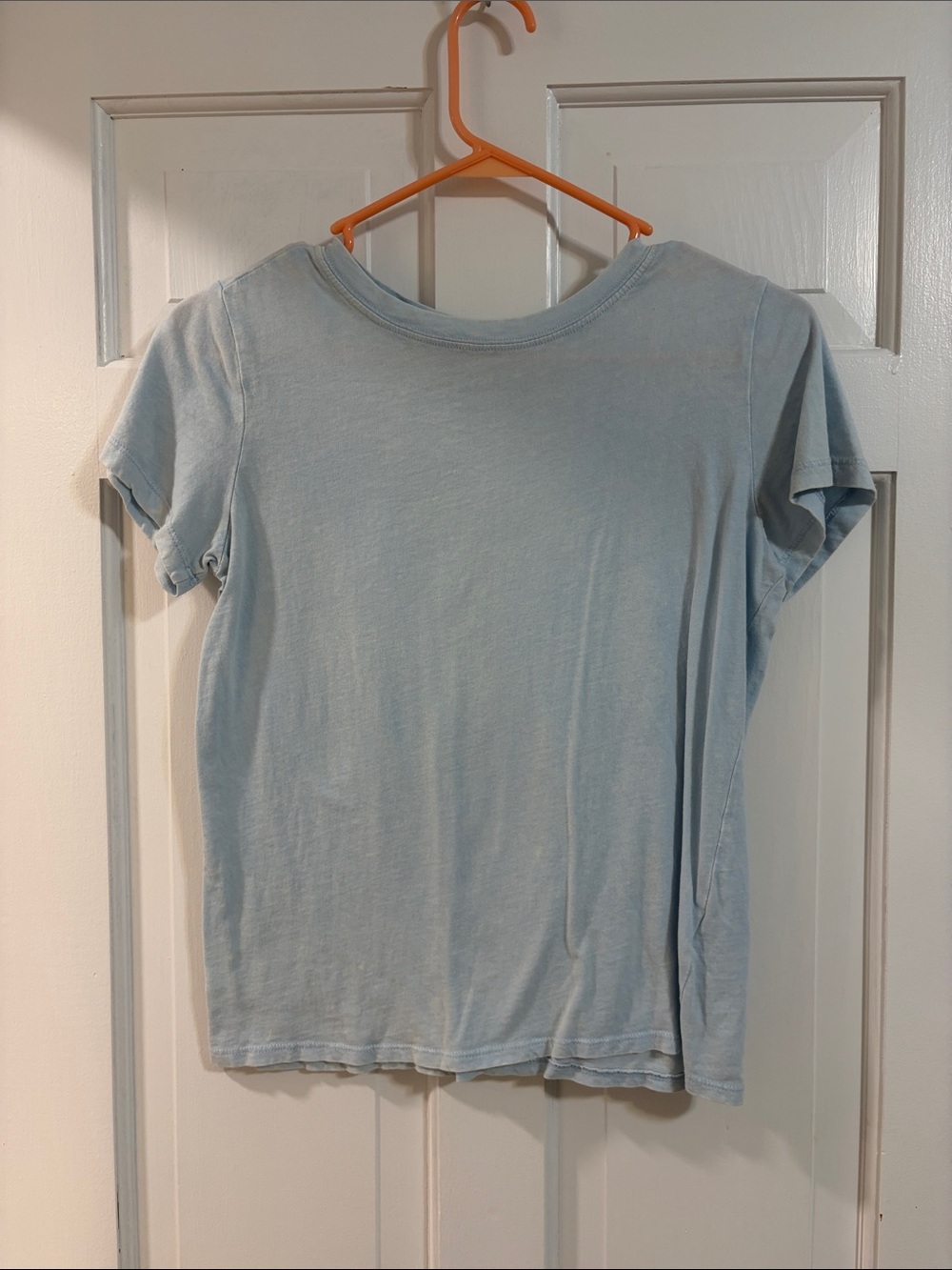 Light Blue Basic Short Sleeve Tee